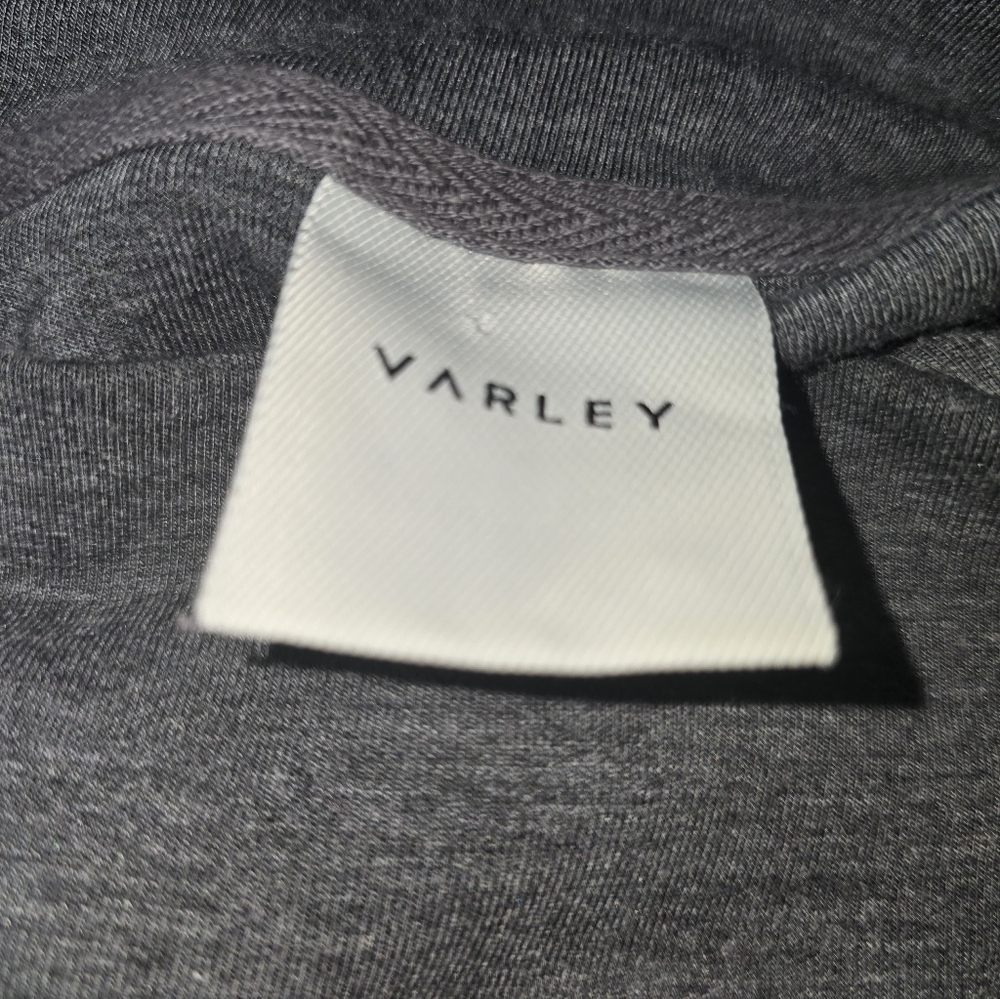 Varley DoubleSoft Betsy Sweat Pullover Sweatshirt Black Sz M - Picture 6 of 8